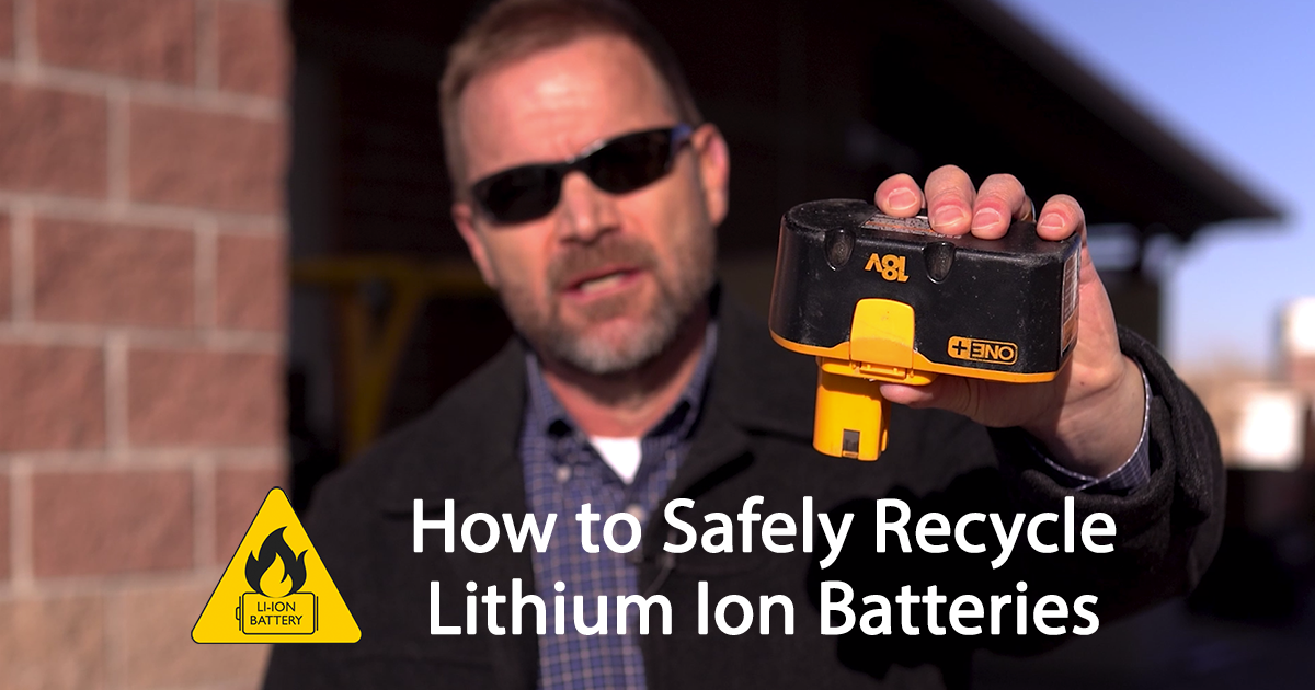 How To Safely Recycle Lithium Ion Batteries
