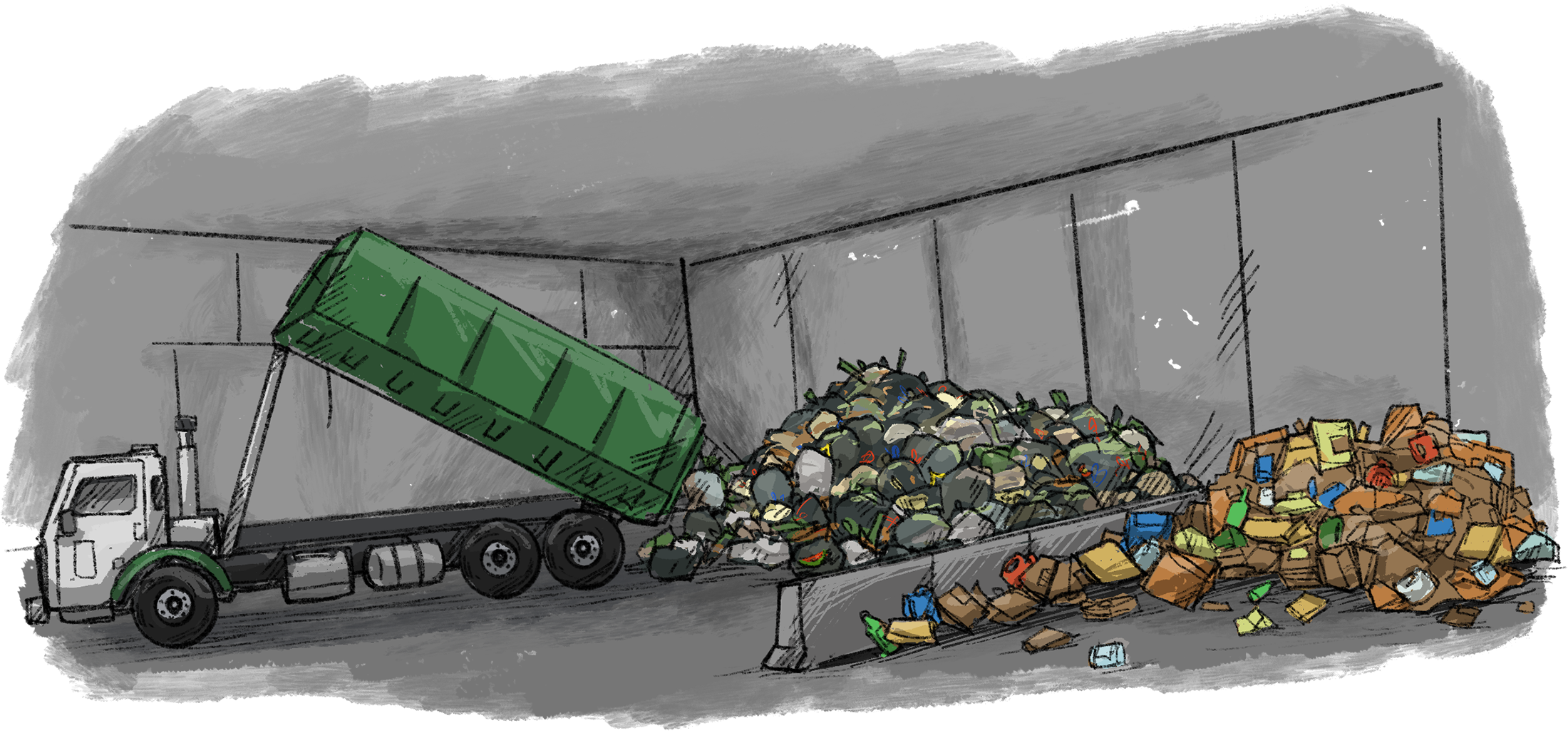 Transfer Station Tipping Floor